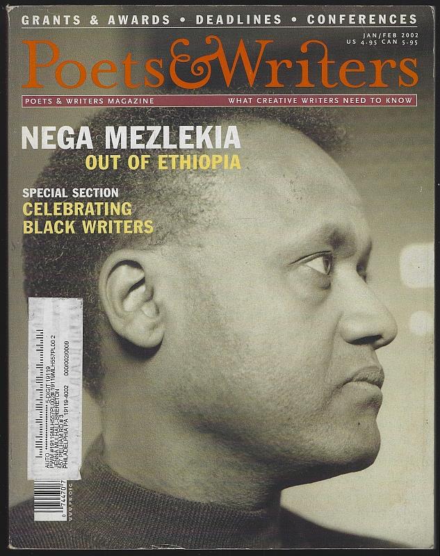 Image for POETS AND WRITERS MAGAZINE JANUARY/FEBRUARY 2002 Celebrating Black Writers