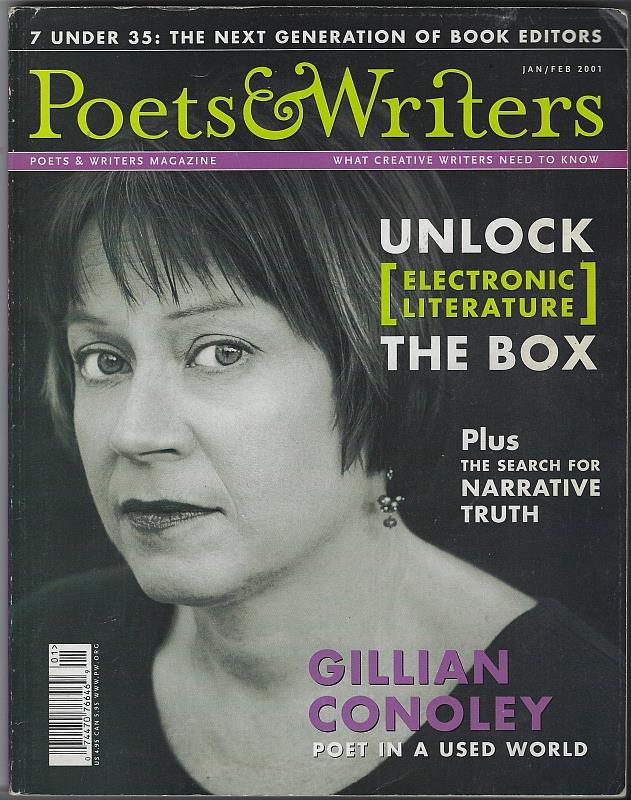 Image for POETS AND WRITERS MAGAZINE JANUARY/FEBRUARY 2001 Literature and Cyberspace