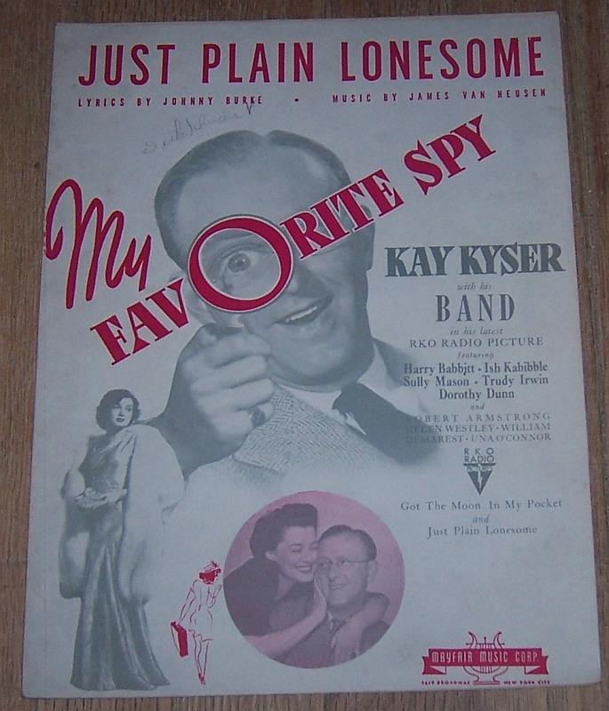 Sheet Music - Just Plain Lonesome