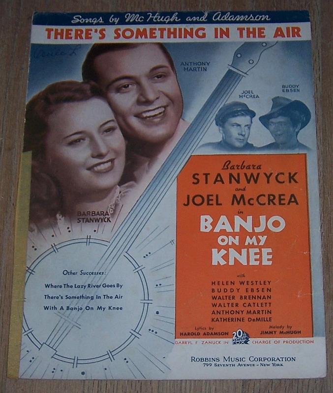 Sheet Music - There's Something in the Air