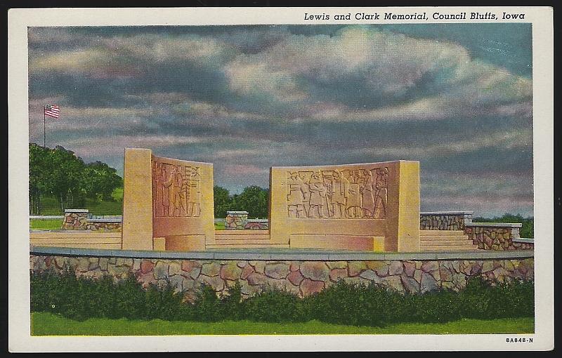 Image for LEWIS AND CLARK MEMORIAL, COUNCIL BLUFFS, IOWA