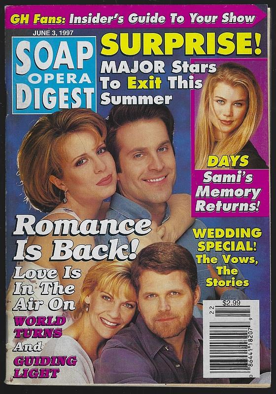 Soap Opera Digest - Soap Opera Digest June 3, 1997