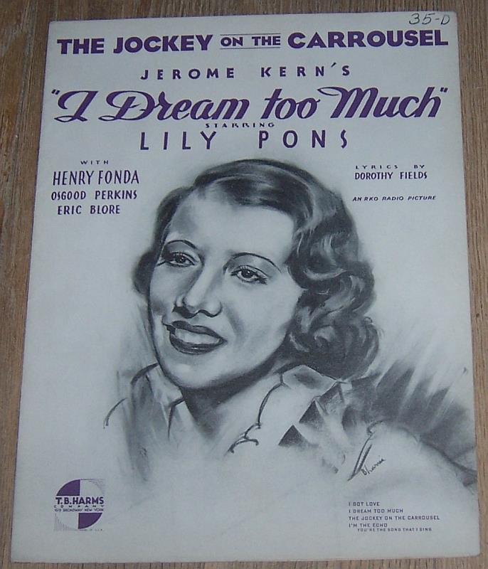 Sheet Music - Jockey on the Carrousel