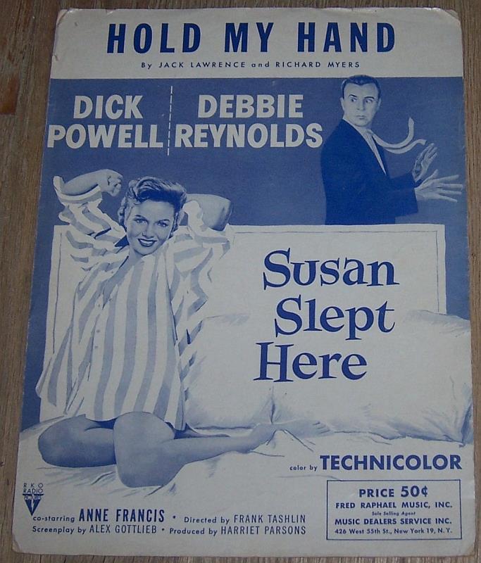 Sheet Music - Hold My Hand