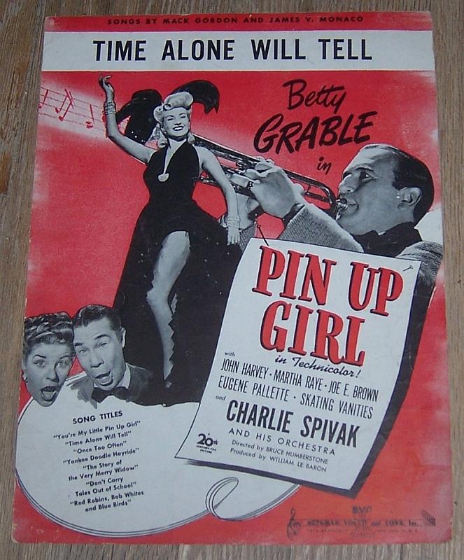 Sheet Music - Time Alone Will Tell