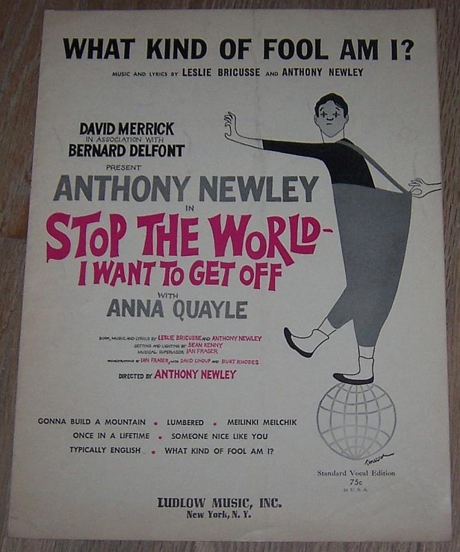 Sheet Music - What Kind of Fool Am I