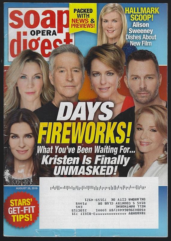 Image for SOAP OPERA DIGEST AUGUST 26, 2019