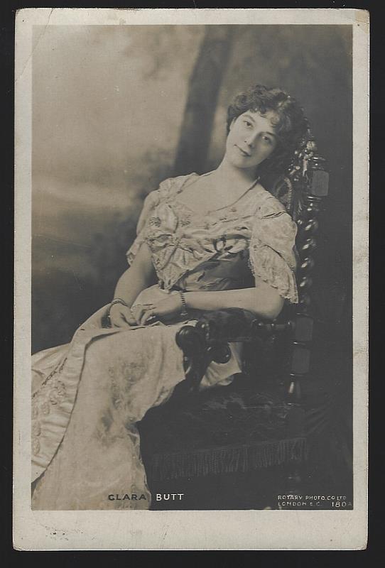 Postcard - Clara Butt, Singer