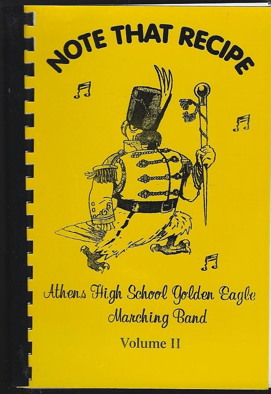 Image for NOTE THAT RECIPE Athens High School Golden Eagle Marching Band Volume II