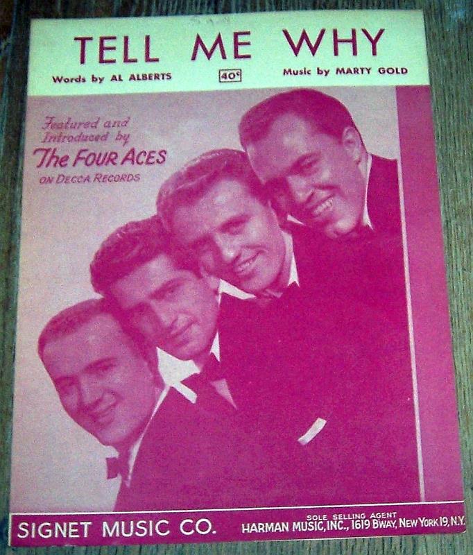 Sheet Music - Tell Me Why