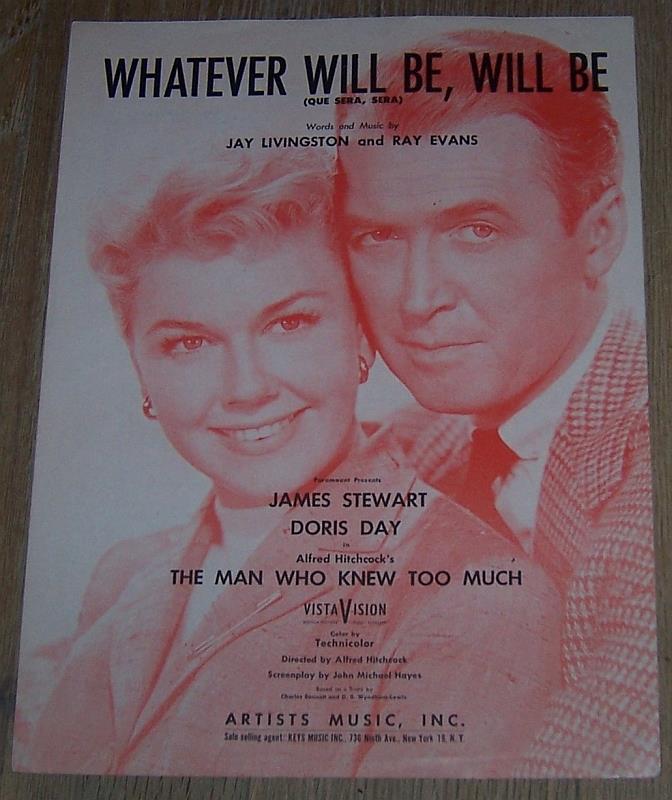 Sheet Music - Whatever Will Be, Will Be Que Sera Sera