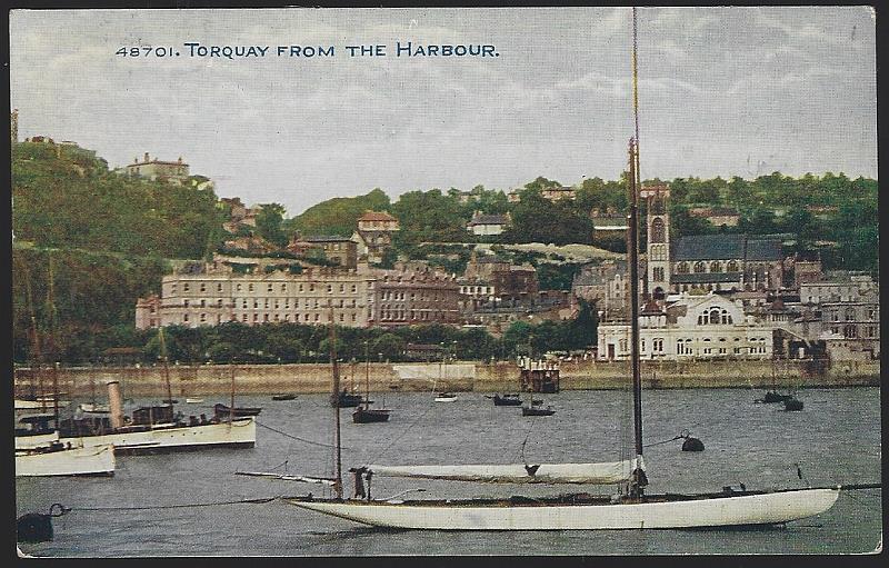 Postcard - Torquay, United Kingdom from the Harbour