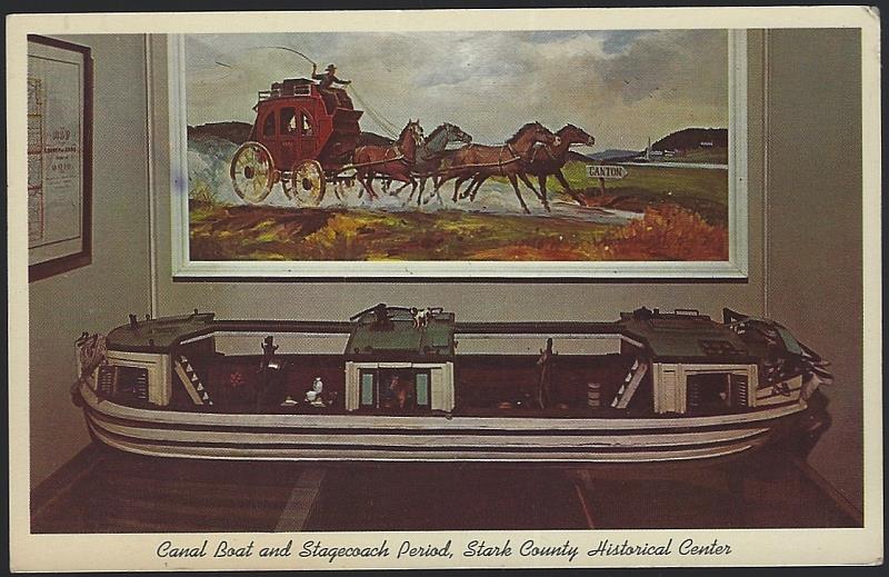 Image for CANAL BOAT AND STAGECOACH PERIOD, STARKE COUNTRY HISTORICAL CENTER, CANTON, OHIO