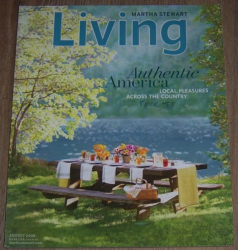 Stewart, Martha - Martha Stewart Living Magazine August 2008