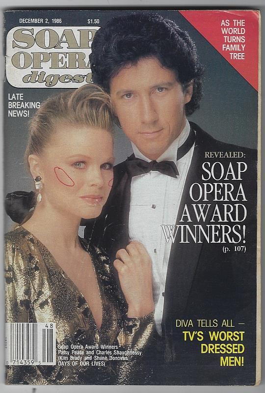 Soap Opera Digest - Soap Opera Digest December 2, 1986