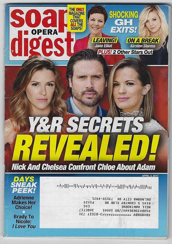 Soap Opera Digest - Soap Opera Digest April 3, 2017