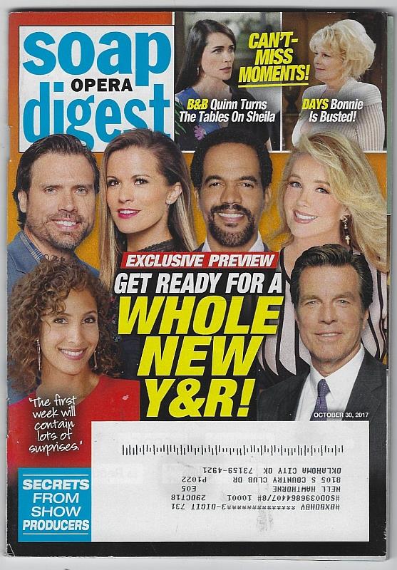 Soap Opera Digest - Soap Opera Digest October 30, 2017