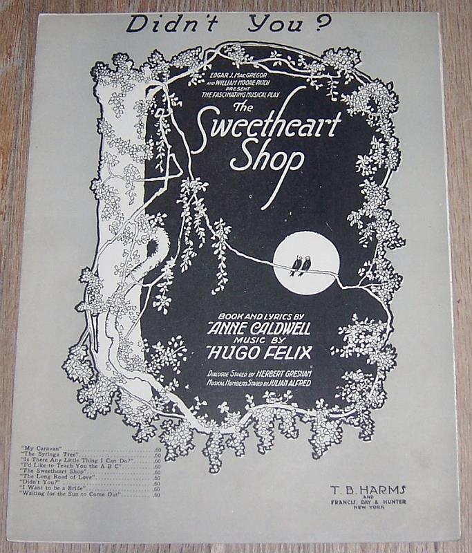 Sheet Music - Didn't You