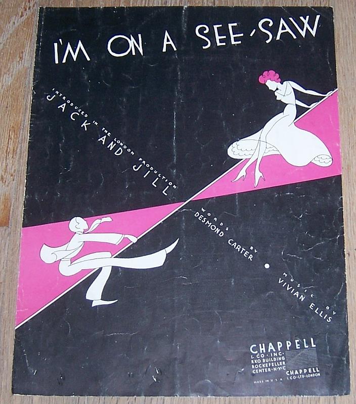 Sheet Music - I'm on a See-Saw