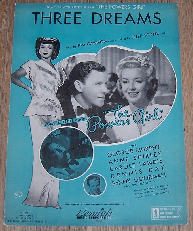 Sheet Music - Three Dreams
