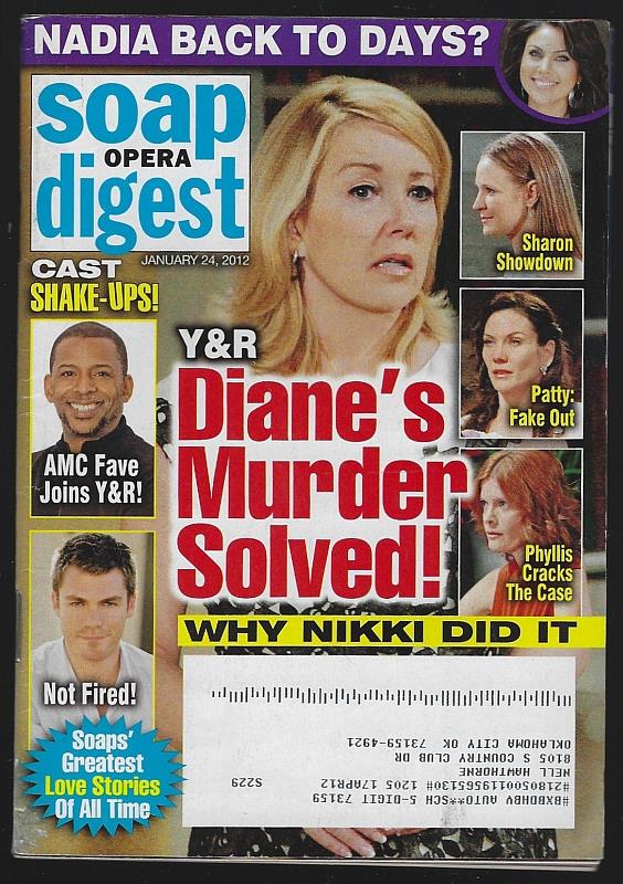 Soap Opera Digest - Soap Opera Digest January 24, 2012