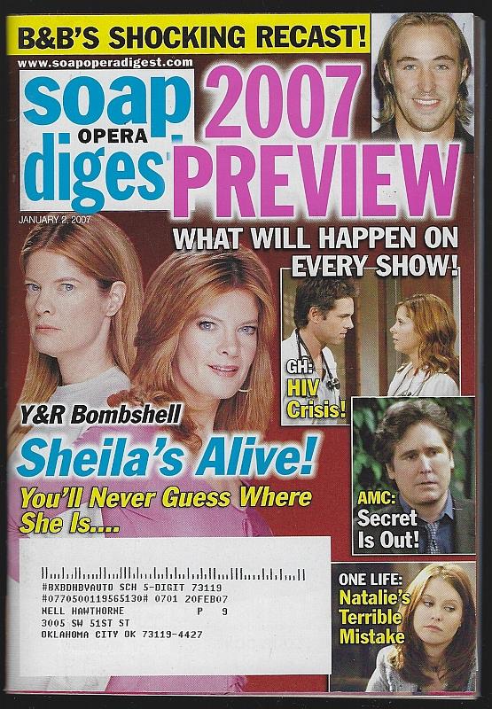 Soap Opera Digest - Soap Opera Digest January 2, 2007