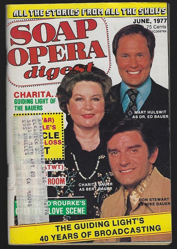 Soap Opera Digest - Soap Opera Digest June 1977