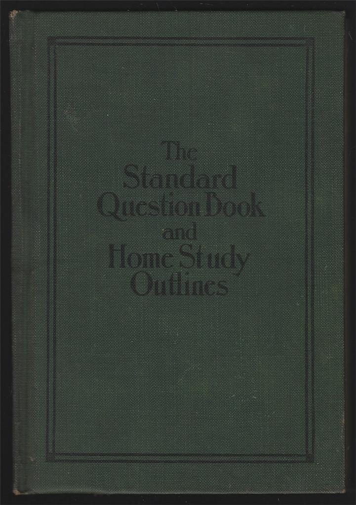 Frontier Press - Standard Question Book and Home Study Outlines