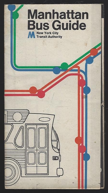 New York City - 1976 Manhattan Bus Guide