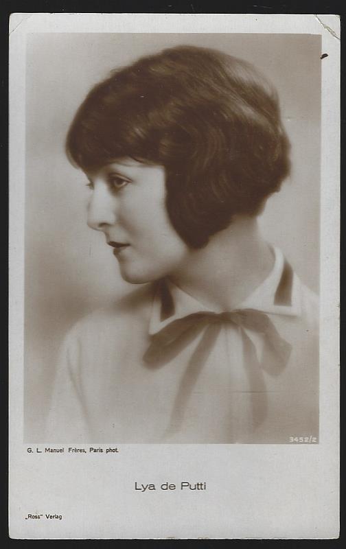 Postcard - Real Photo Postcard of Actress Lya de Putti