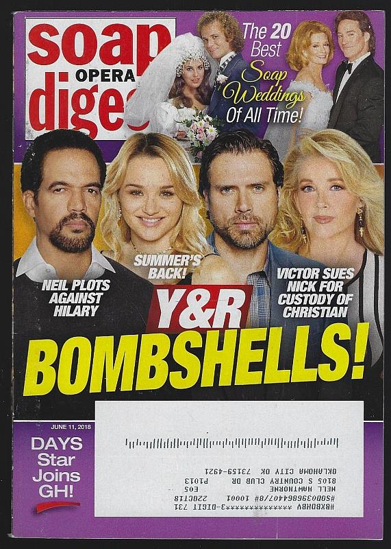 Soap Opera Digest - Soap Opera Digest June 11, 2018