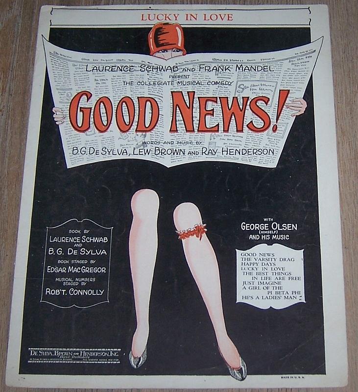 Sheet Music - Lucky in Love
