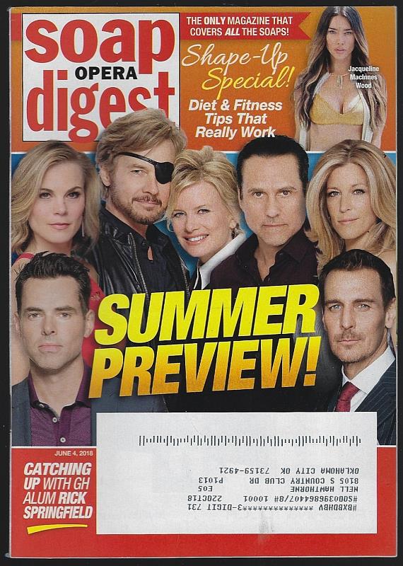 Soap Opera Digest - Soap Opera Digest June 4, 2018