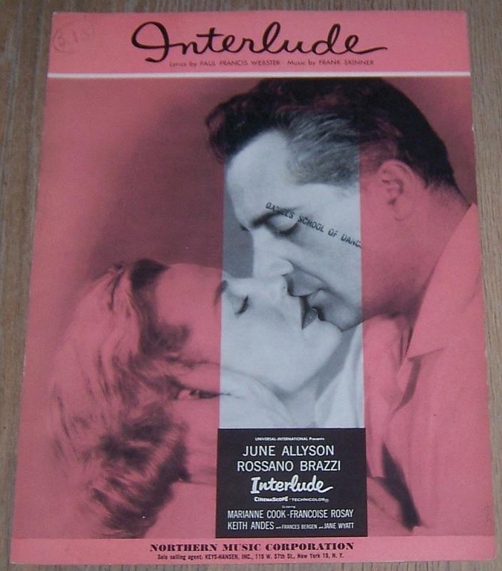 Sheet Music - Interlude