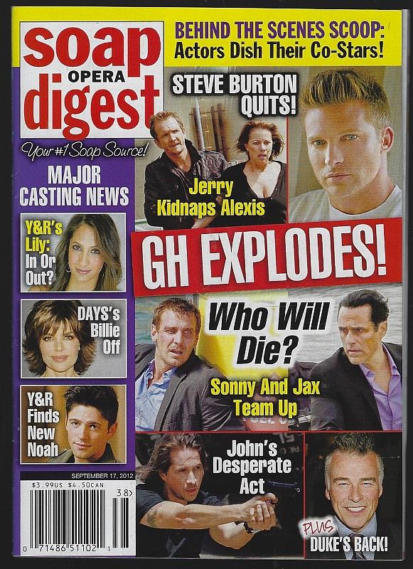 Soap Opera Digest - Soap Opera Digest September 17, 2012