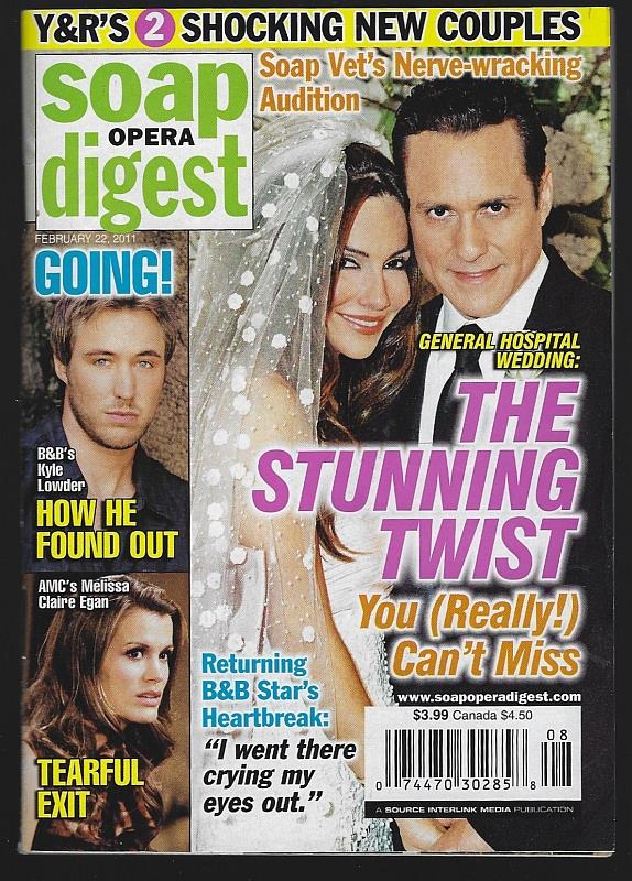 Soap Opera Digest - Soap Opera Digest February 22, 2011