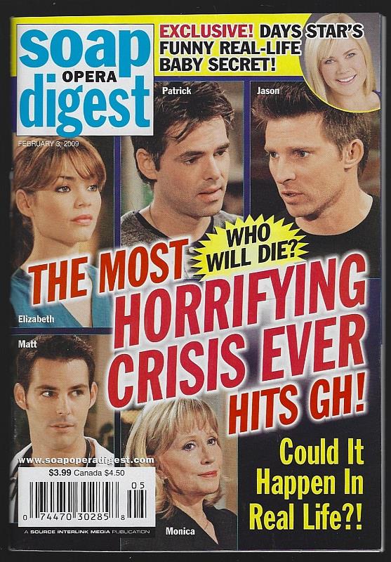 Soap Opera Digest - Soap Opera Digest February 3, 2009