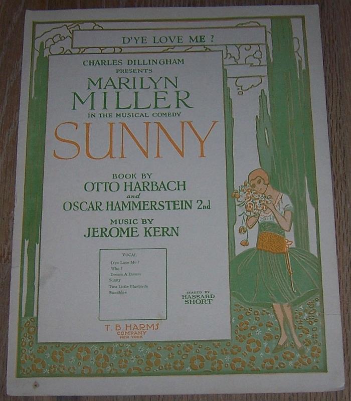 Sheet Music - D'ye Love Me