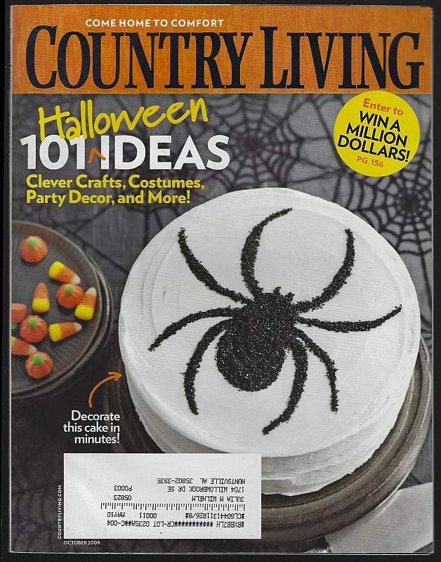 Country Living - Country Living Magazine October 2009