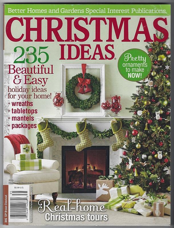 Better Homes and Gardens - Christmas Ideas Magazine 2013