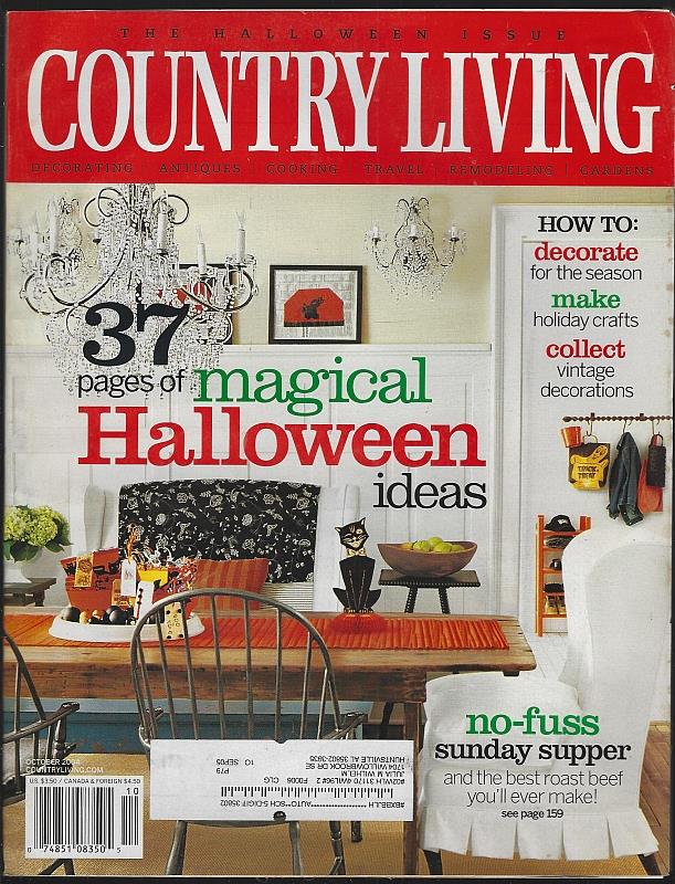 Country Living - Country Living Magazine October 2004