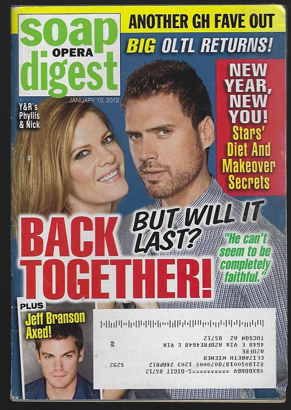 Soap Opera Digest - Soap Opera Digest January 10, 2012