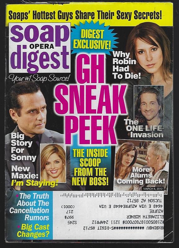 Soap Opera Digest - Soap Opera Digest March 6, 2012