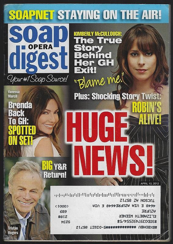 Soap Opera Digest - Soap Opera Digest April 10, 2012