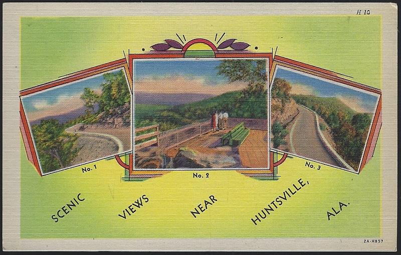 Postcard - Scenic Views Near Huntsville, Alabama
