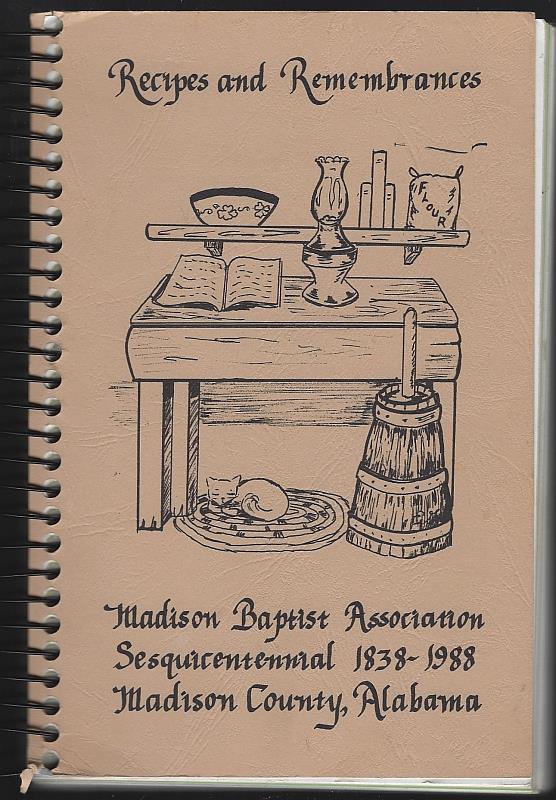 Madison Baptist Association - Recipes and Remembrances