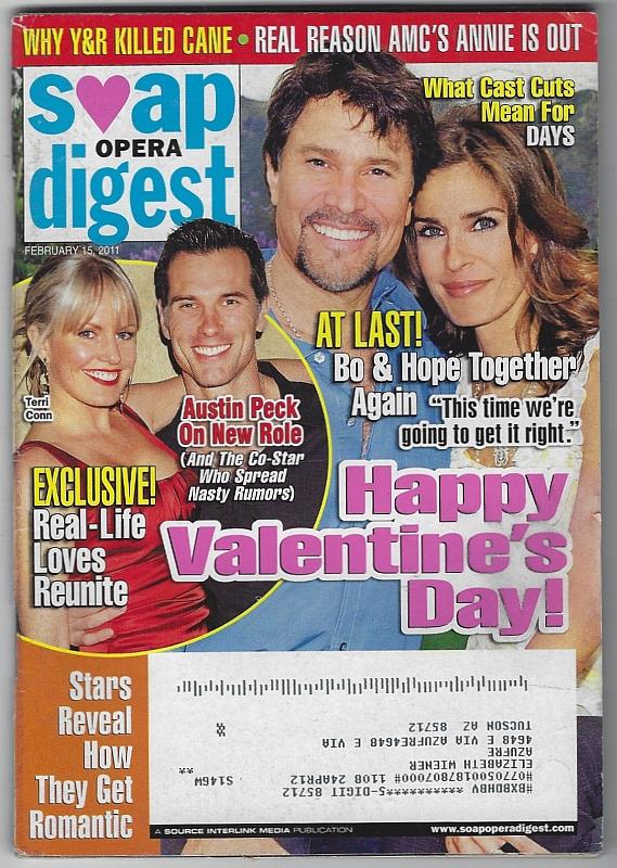 Soap Opera Digest - Soap Opera Digest February 15, 2011