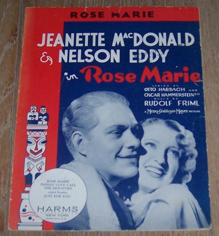 Sheet Music - Rose Marie