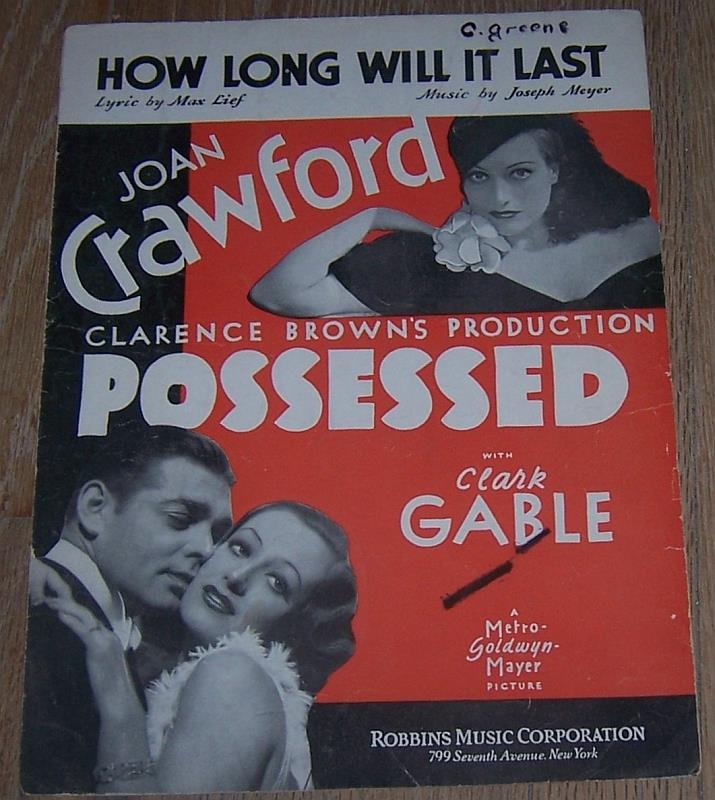 Sheet Music - How Long Will It Last