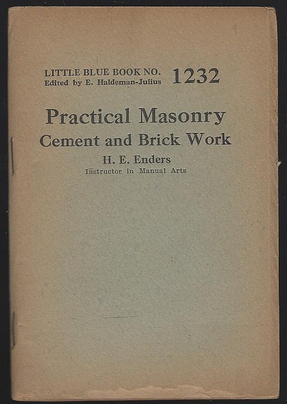 Enders, H. E. - Practical Masonry Cement and Brick Work